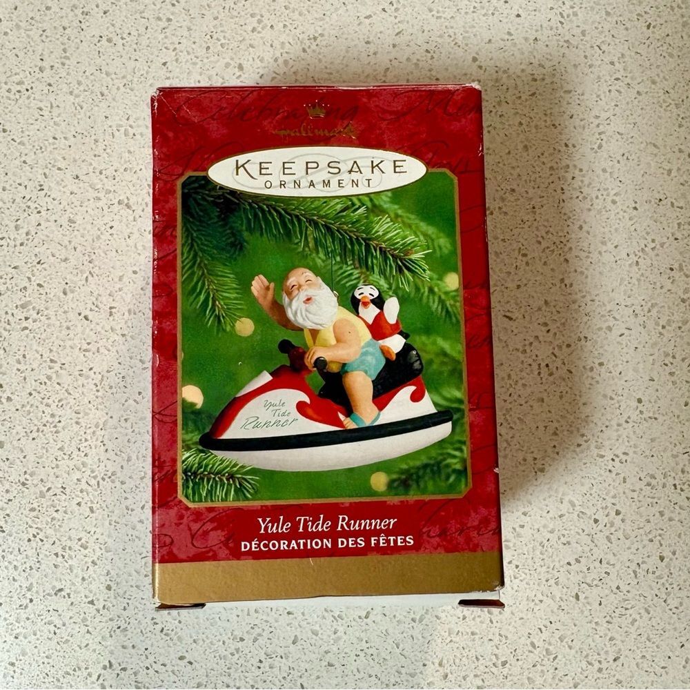 Hallmark Yule Tide Runner Ornament G3